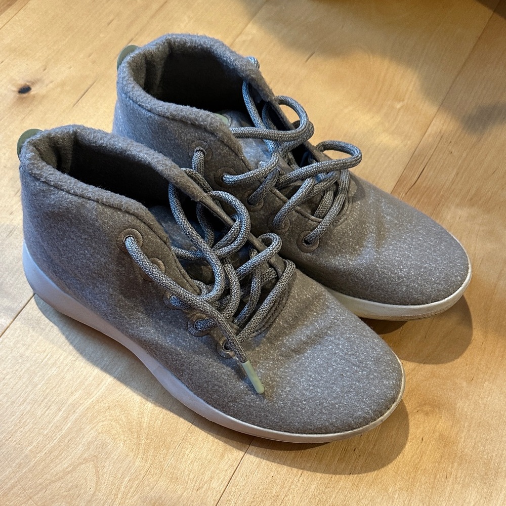 Allbirds Kids Gray High-Top Sneakers